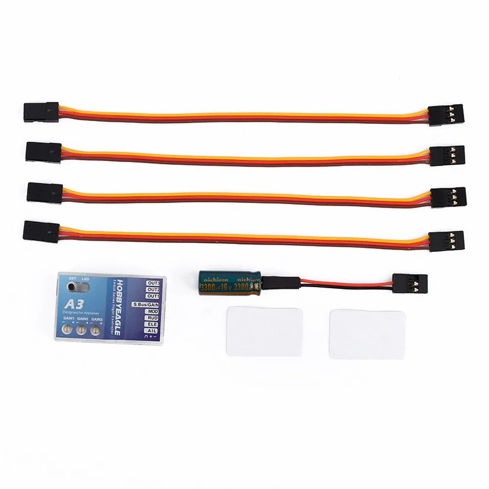 6-Axis Gyro RC Fixed-Wing Flight Stabilization Controller for Eagle A3