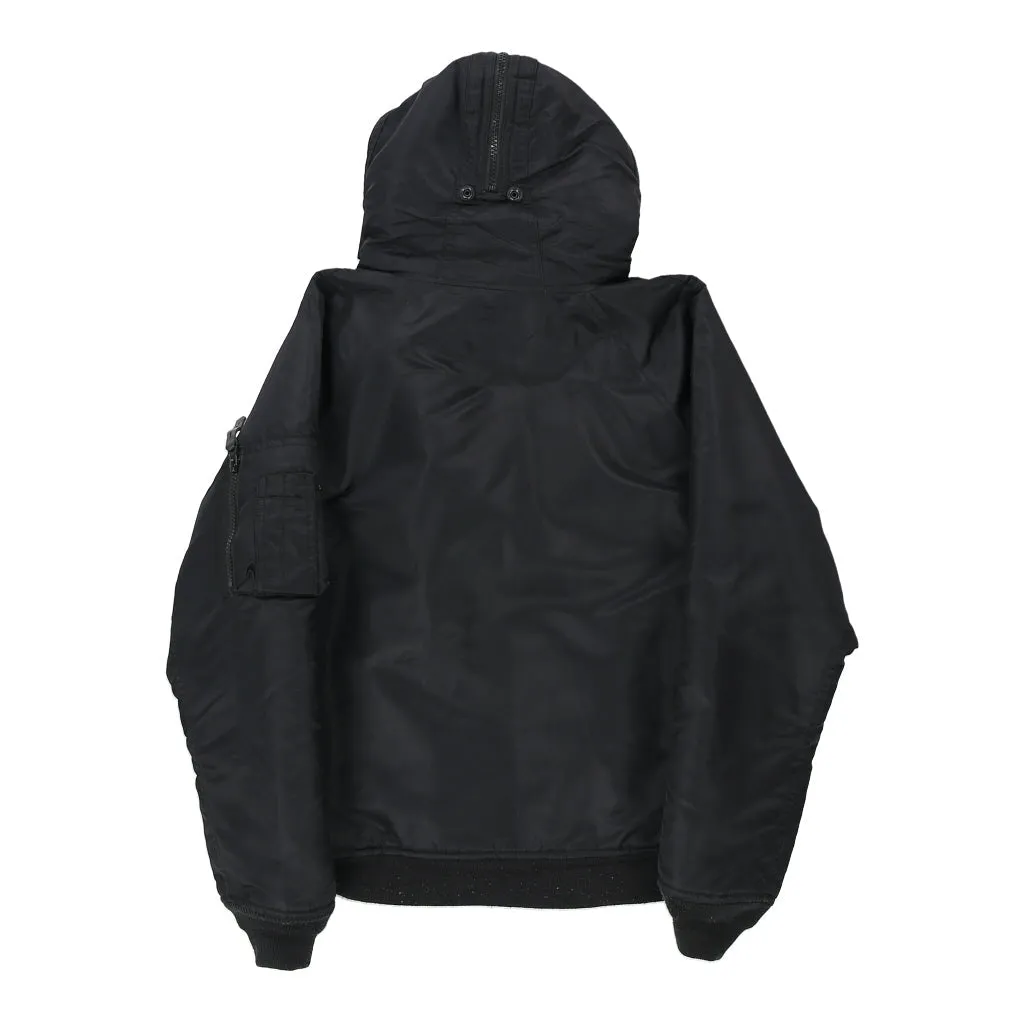 Age 14 Alpha Industries Puffer - Medium Black Polyester