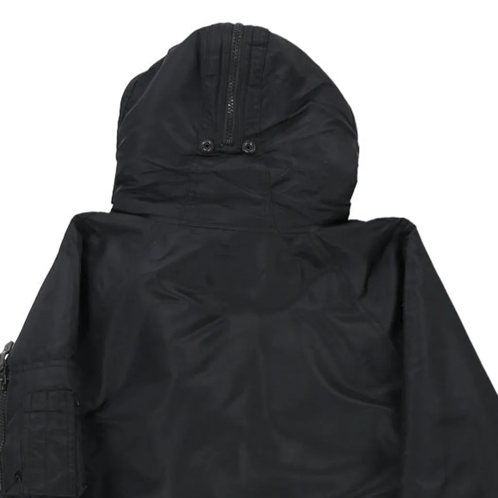 Age 14 Alpha Industries Puffer - Medium Black Polyester