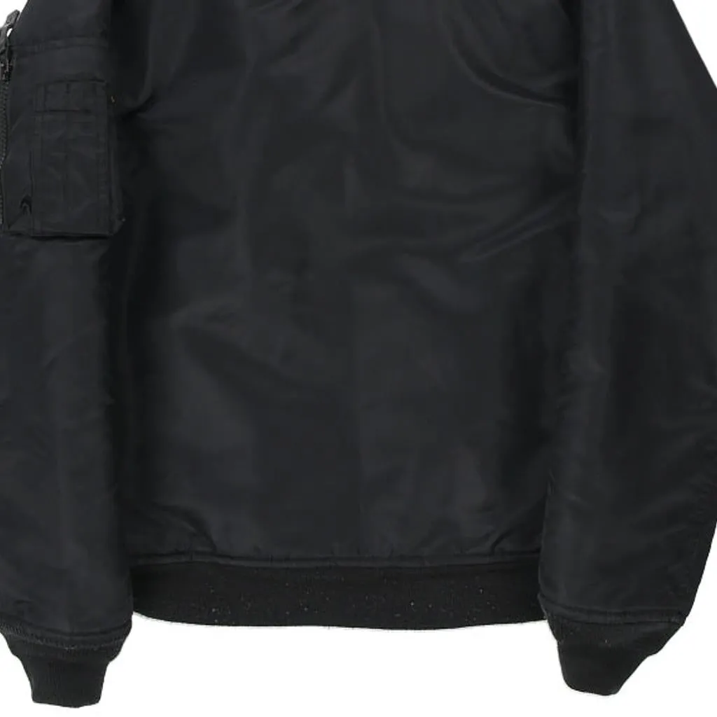 Age 14 Alpha Industries Puffer - Medium Black Polyester