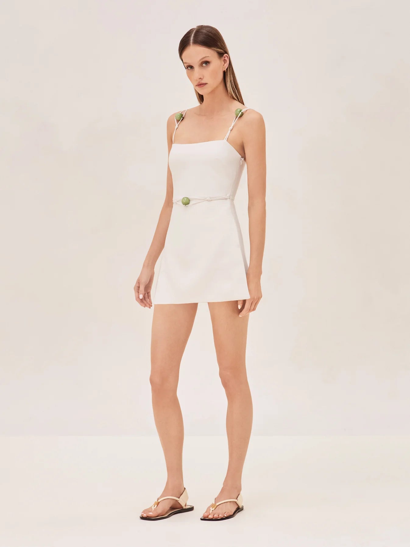 Alexis - Aletta Romper - Ivory