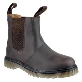 Amblers Chelmsford Dealer Boot Brown