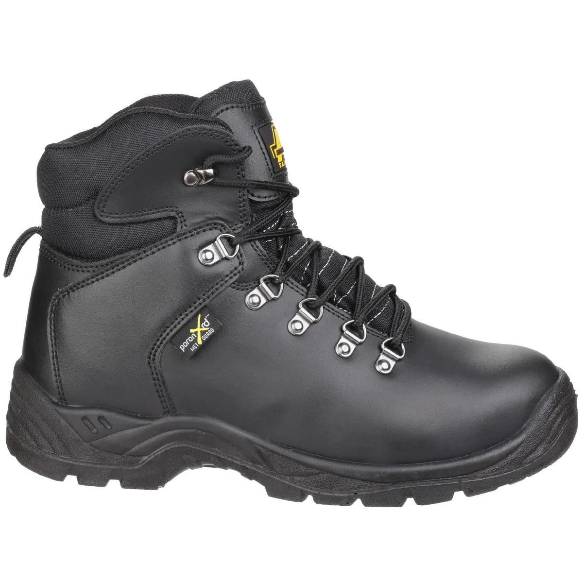 Amblers Safety AS335 Poron XRD Internal Metatarsal Safety Boot Black