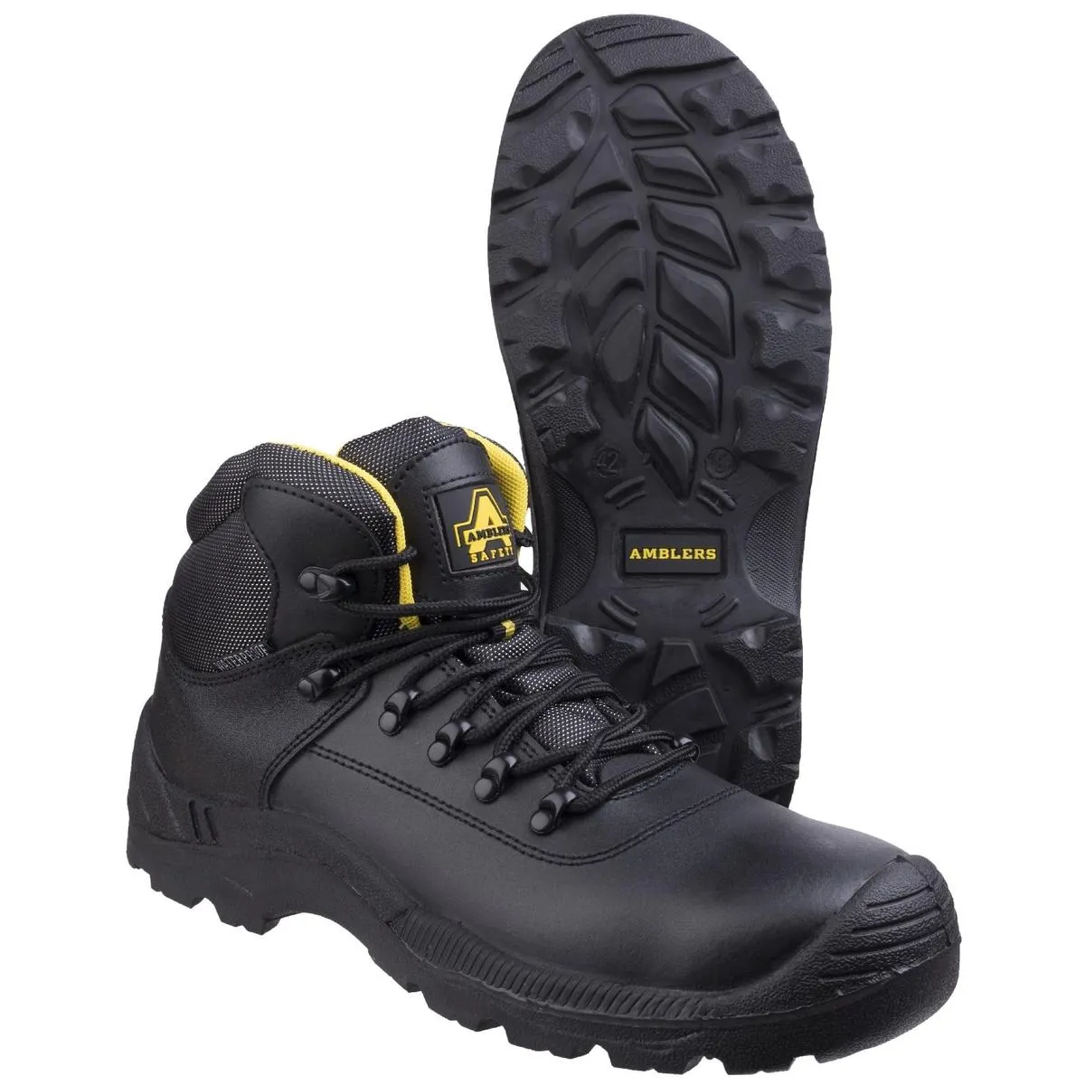 Amblers Safety FS220 Waterproof Lace Up Safety Boot Black