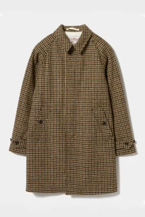 Bal Collar Coat Harris Tweed - Gun Club