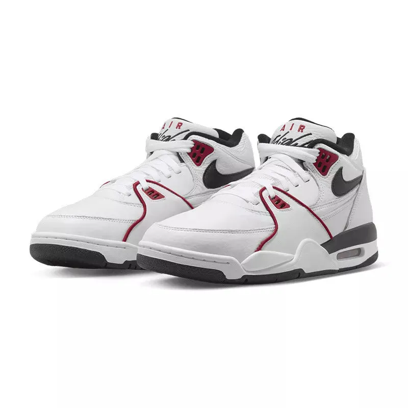 Baskets Nike Air Flight 89 - Blanc/Noir - Homme