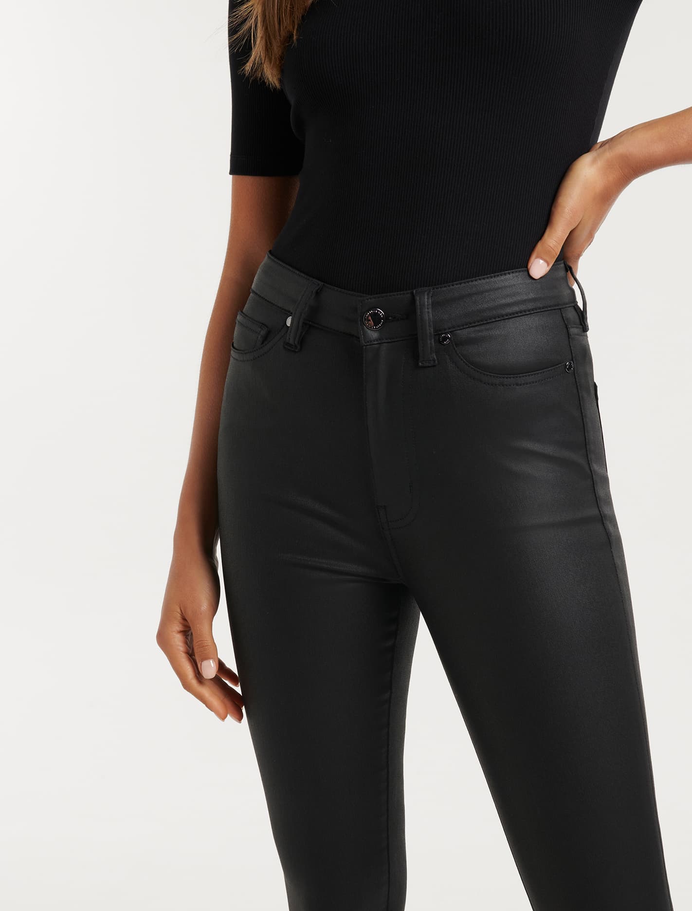 Bella Cropped High-Rise Sculpting Jeans