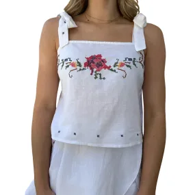 Berenice Embroidered Top