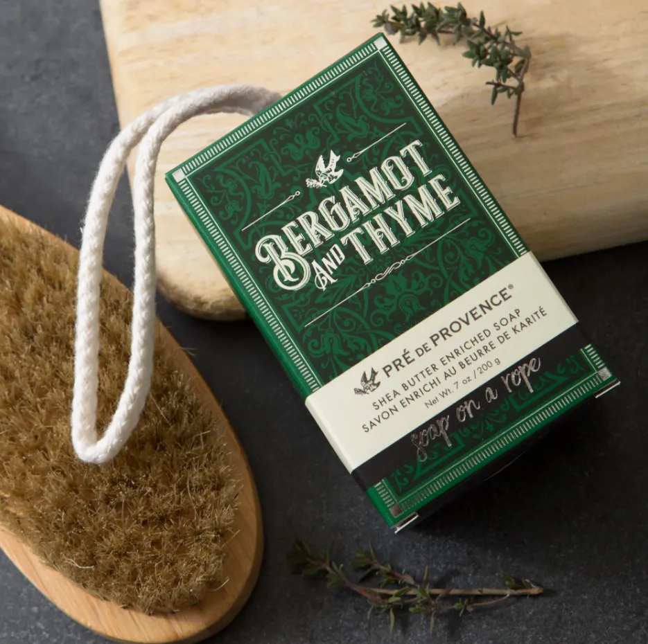 Bergamot & Thyme Soap on a Rope