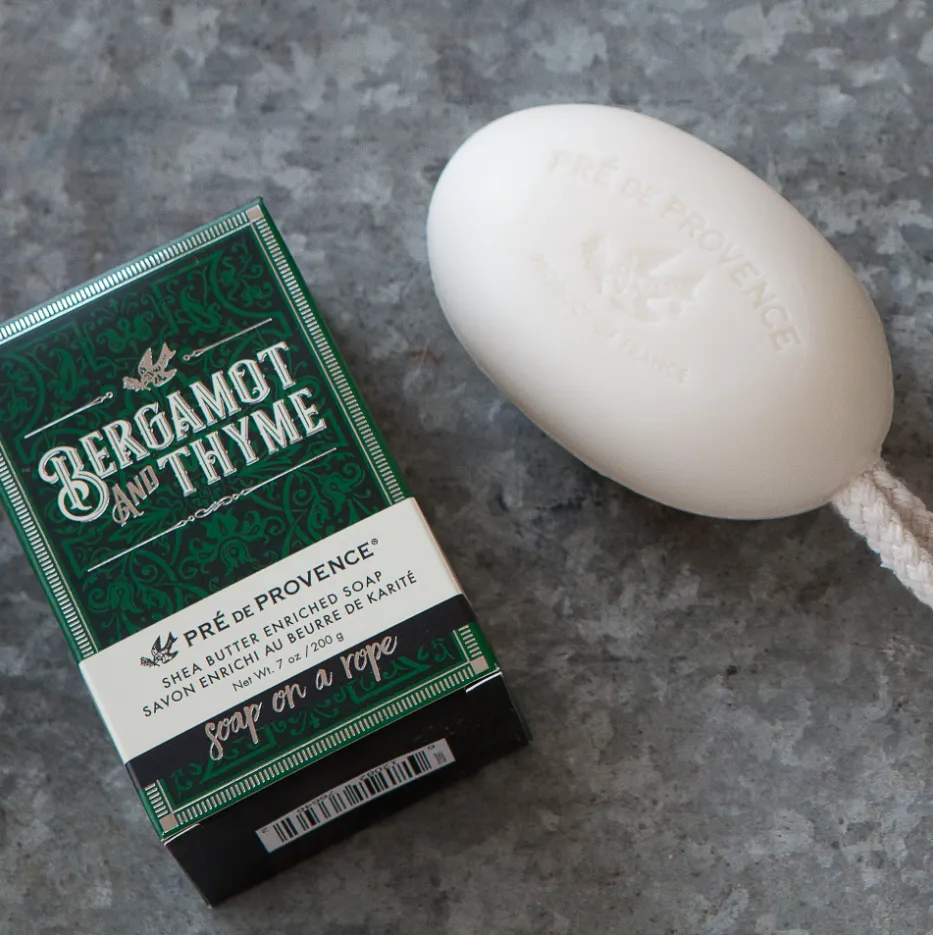 Bergamot & Thyme Soap on a Rope