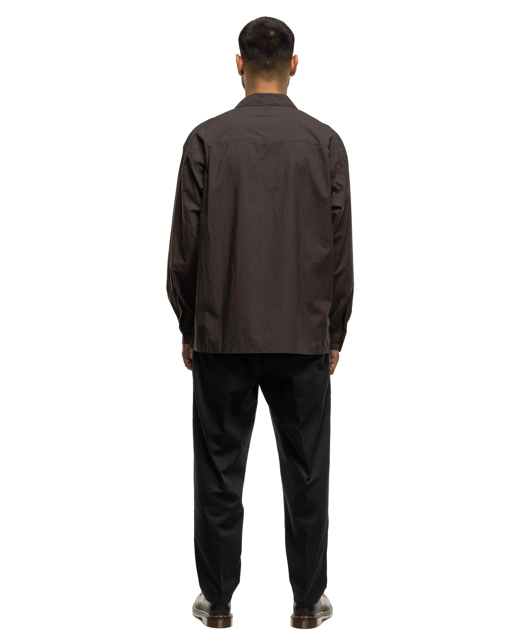 Bicolor Shirt LS Charcoal