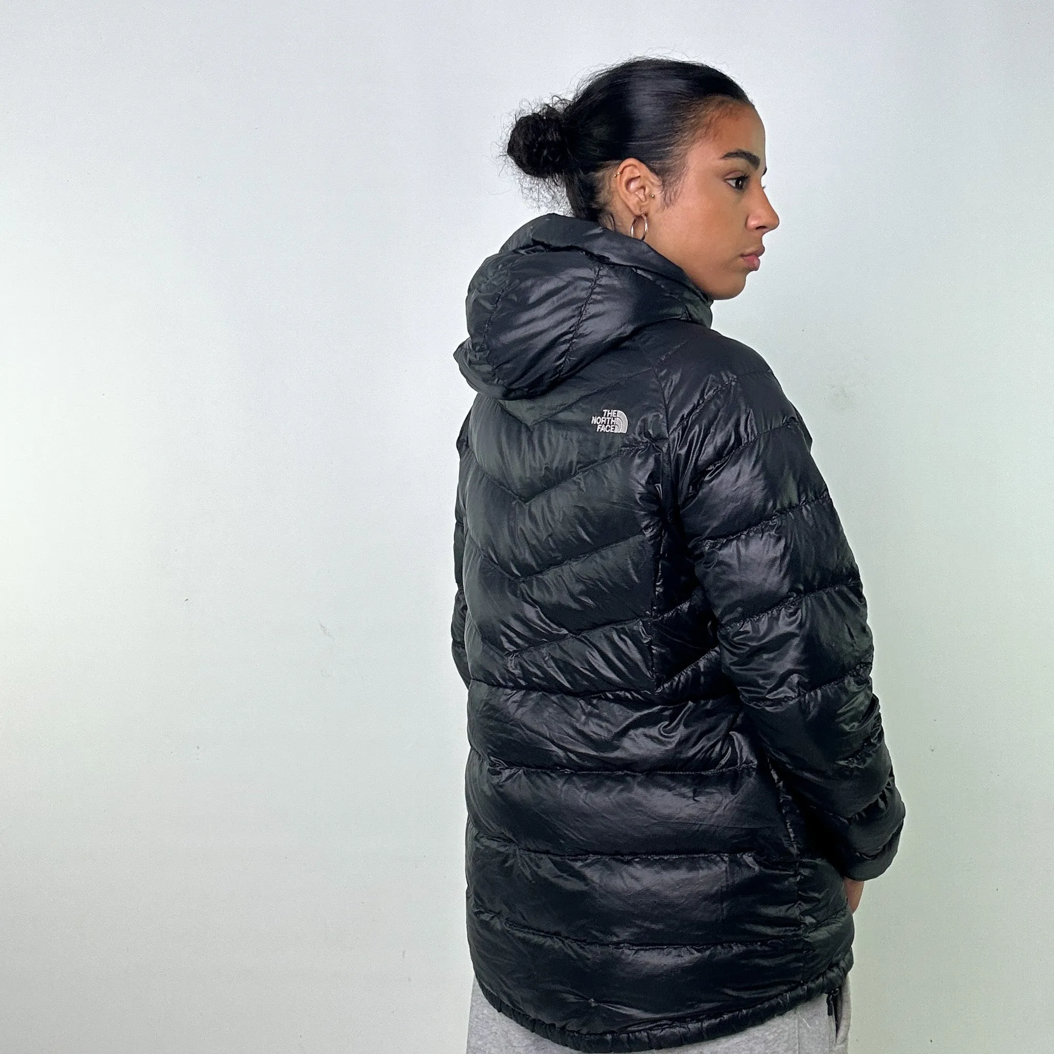 Black 90s The North Face 600 Series Puffer Jacket Coat (L)