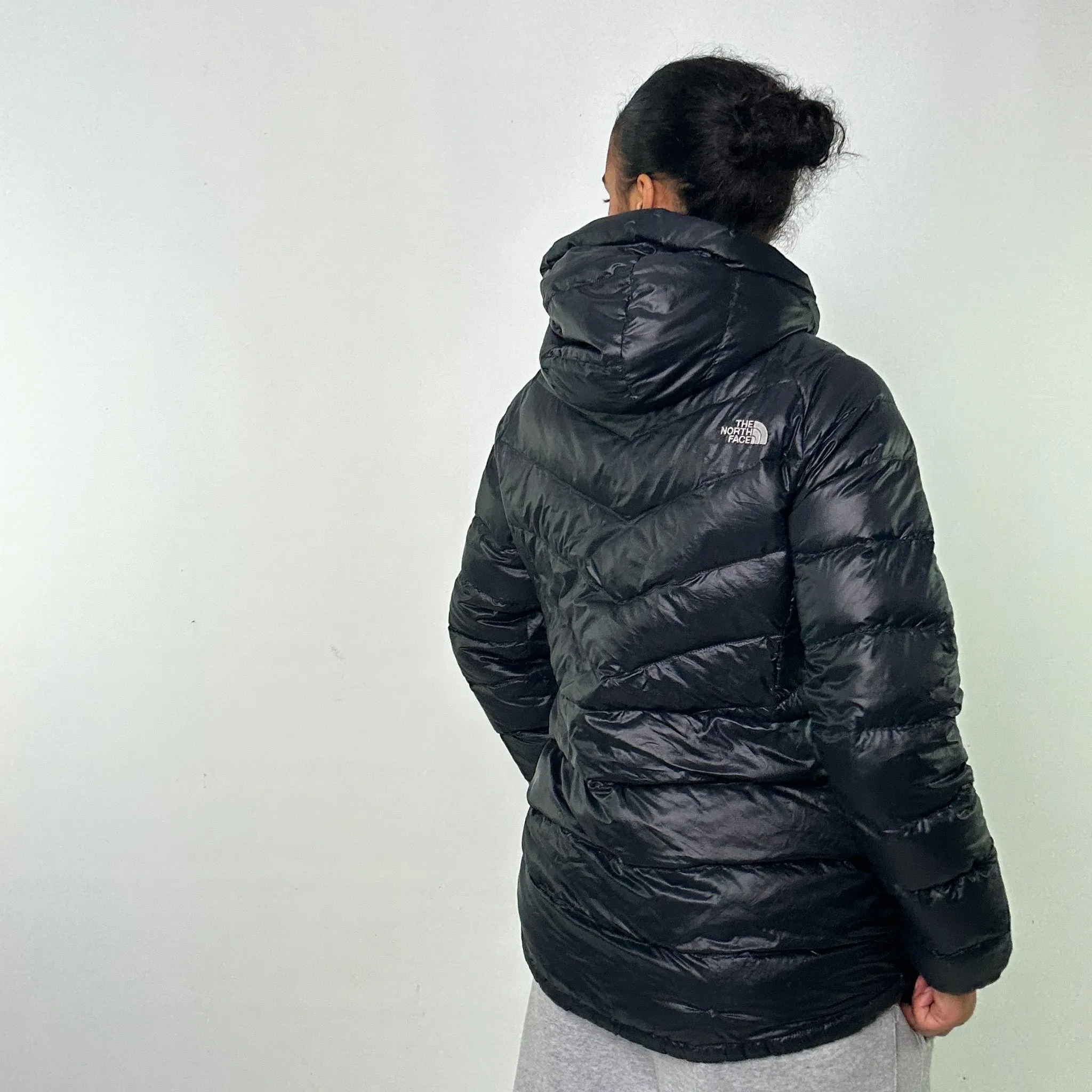 Black 90s The North Face 600 Series Puffer Jacket Coat (L)