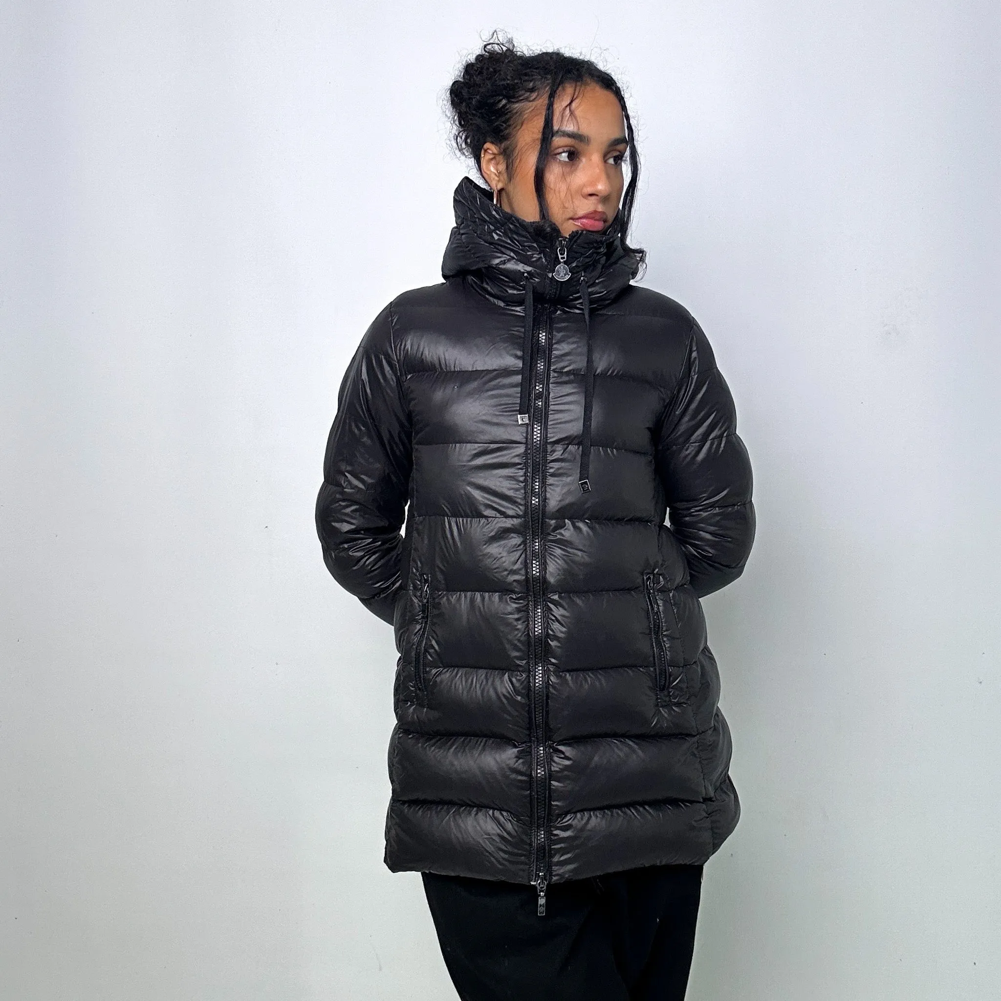 Black y2ks Moncler Lucie Puffer Jacket Coat (S)