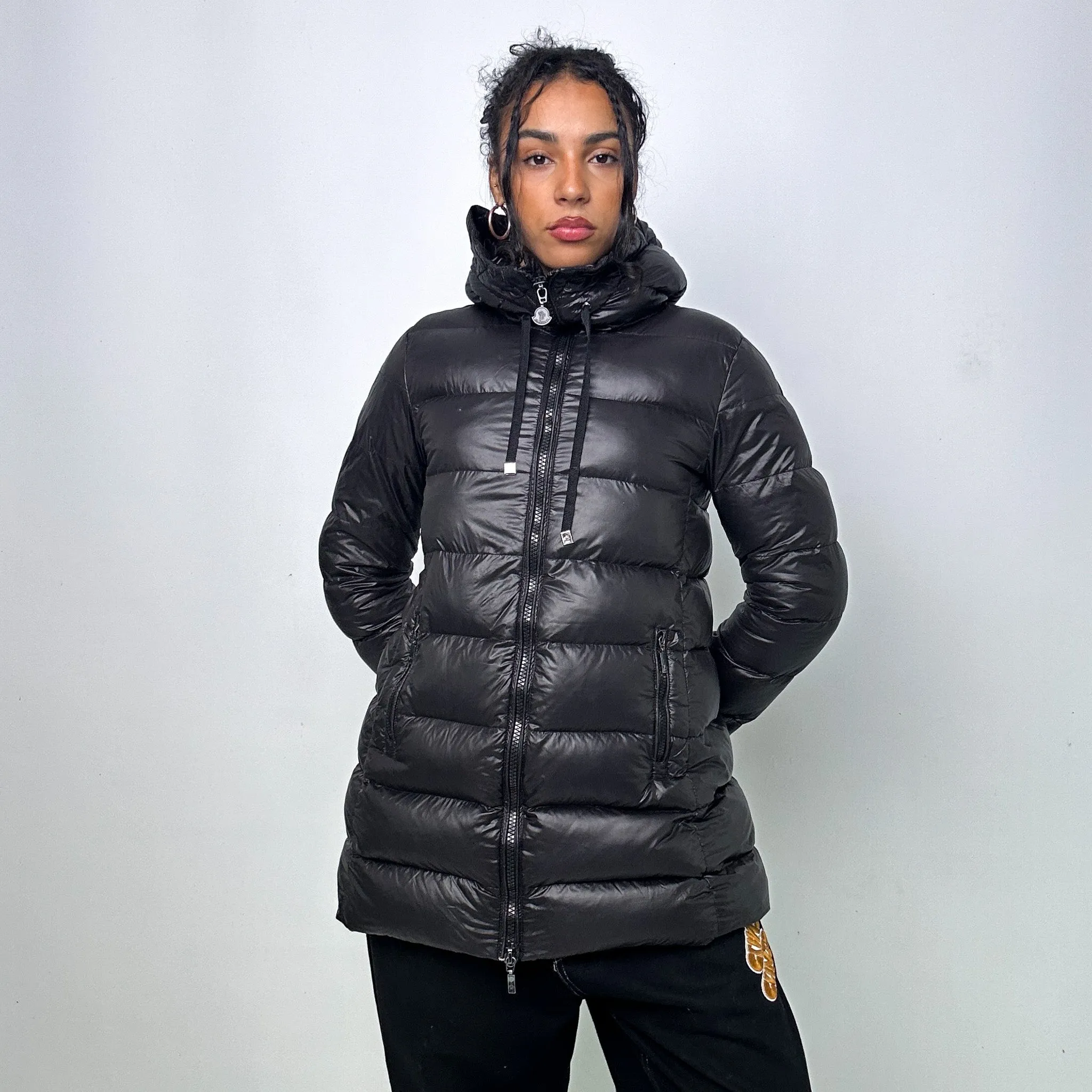 Black y2ks Moncler Lucie Puffer Jacket Coat (S)