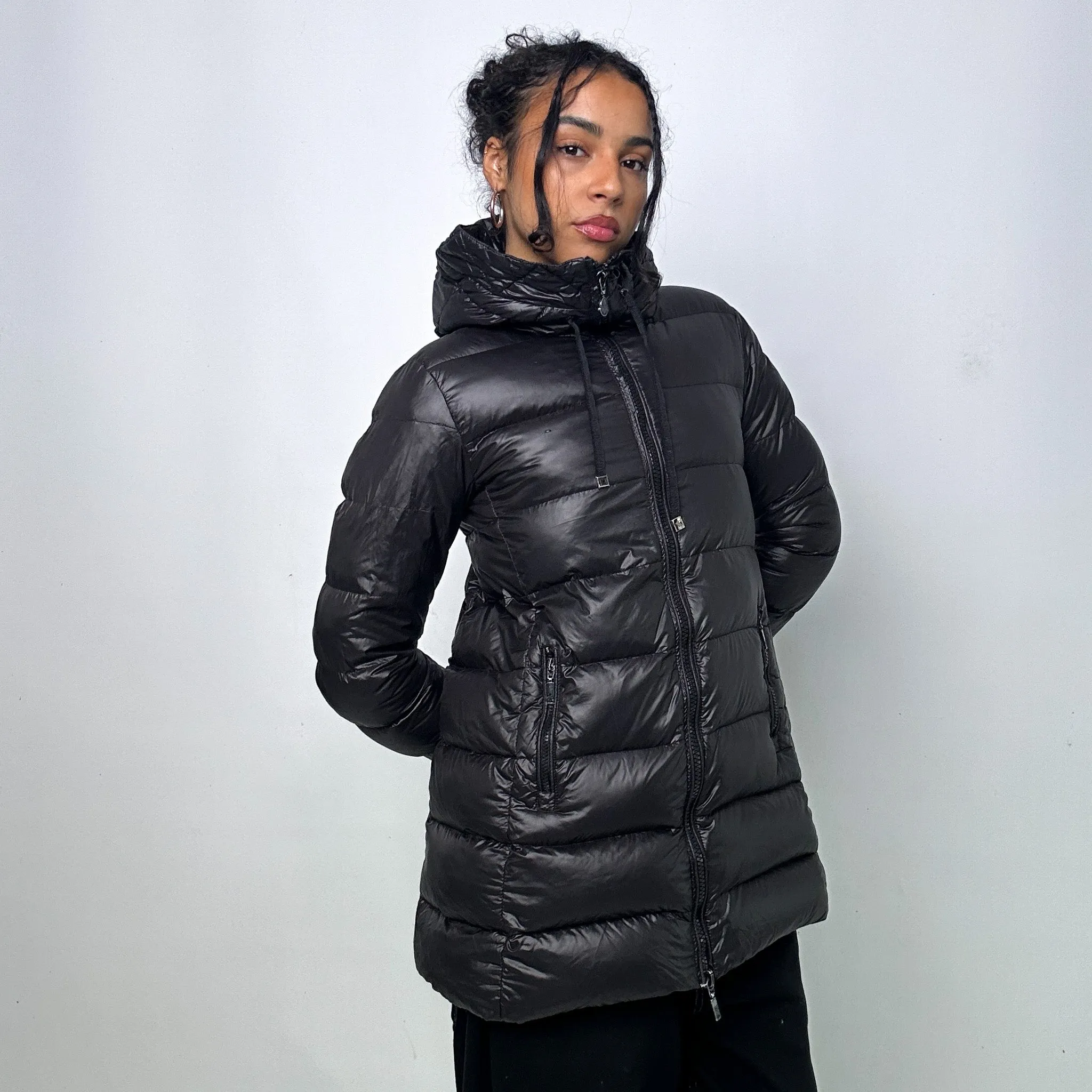 Black y2ks Moncler Lucie Puffer Jacket Coat (S)