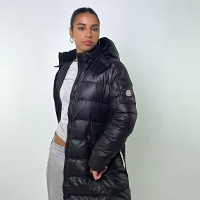 Black y2ks Moncler Moka Puffer Jacket Coat (M)