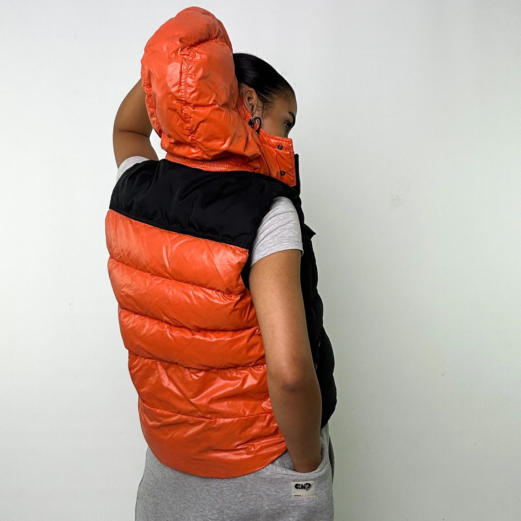 Black y2ks Moncler Monceau Puffer Jacket Coat Gilet (S)