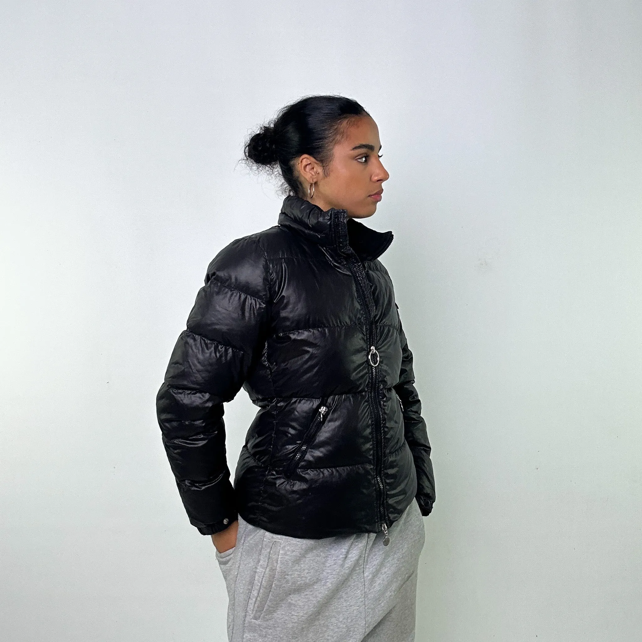 BLACK Y2KS MONCLER PUFFER JACKET COAT (