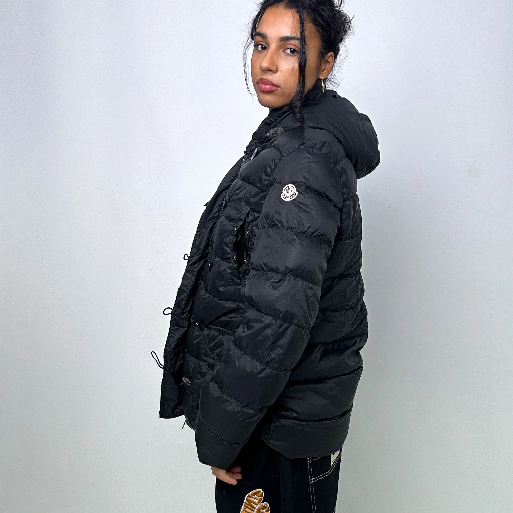 Black y2ks Moncler Puffer Jacket Coat (XL)