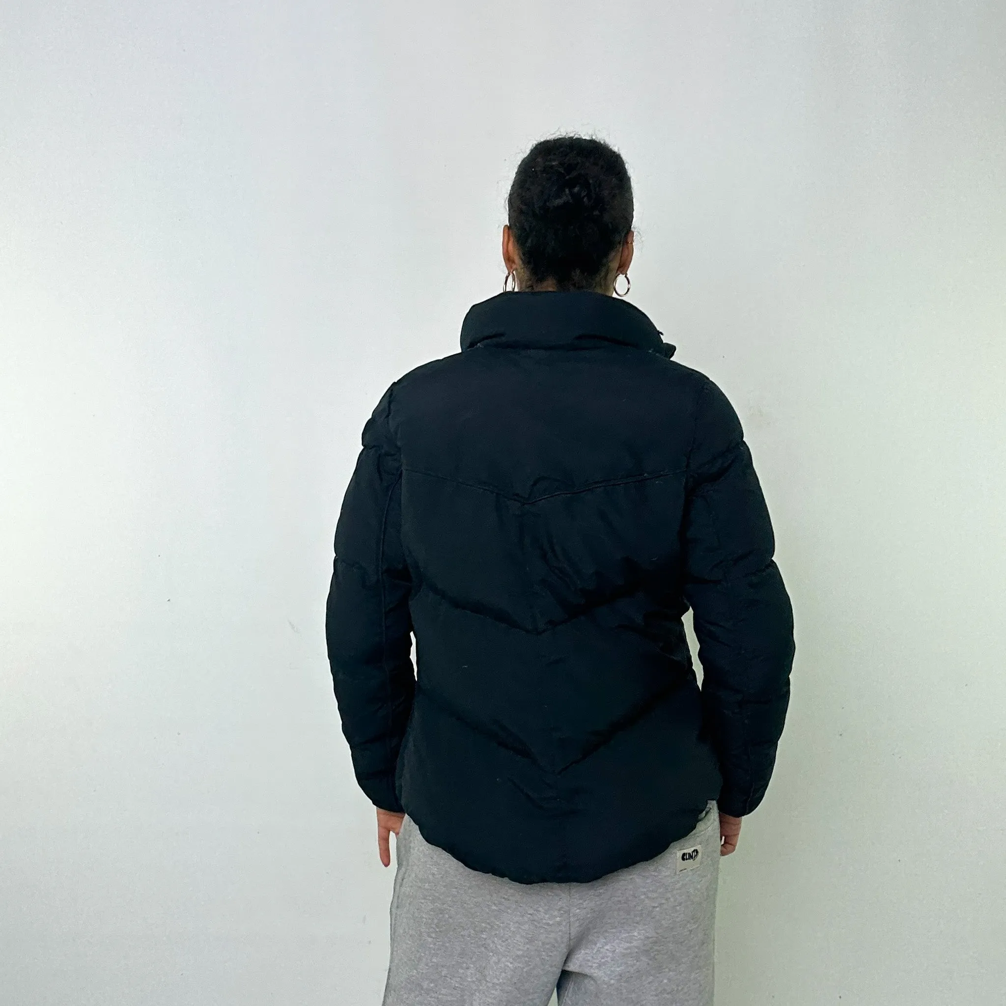 BLACK Y2KS NIKE PUFFER JACKET COAT (