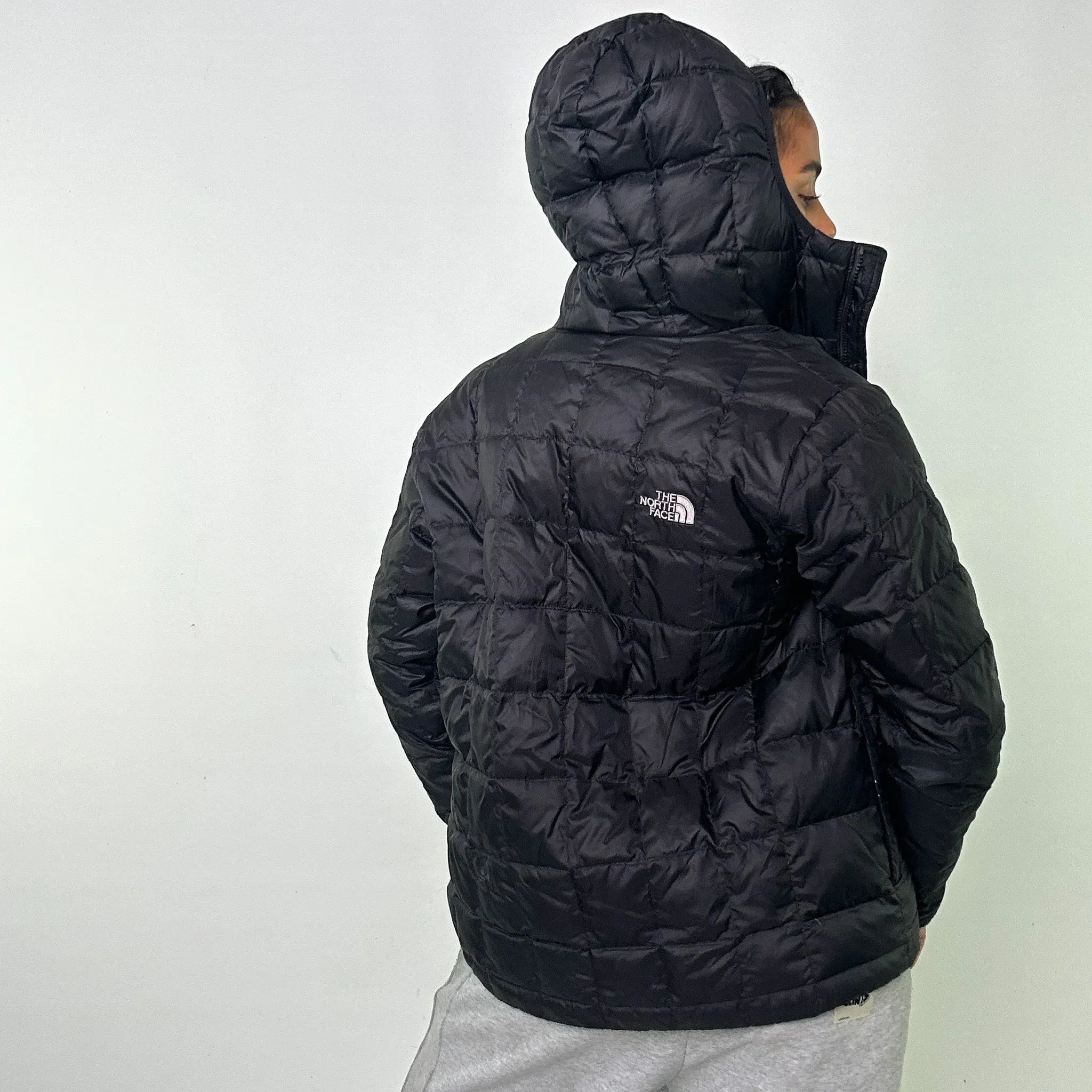 Black y2ks The North Face 550 Series Puffer Jacket Coat (S)