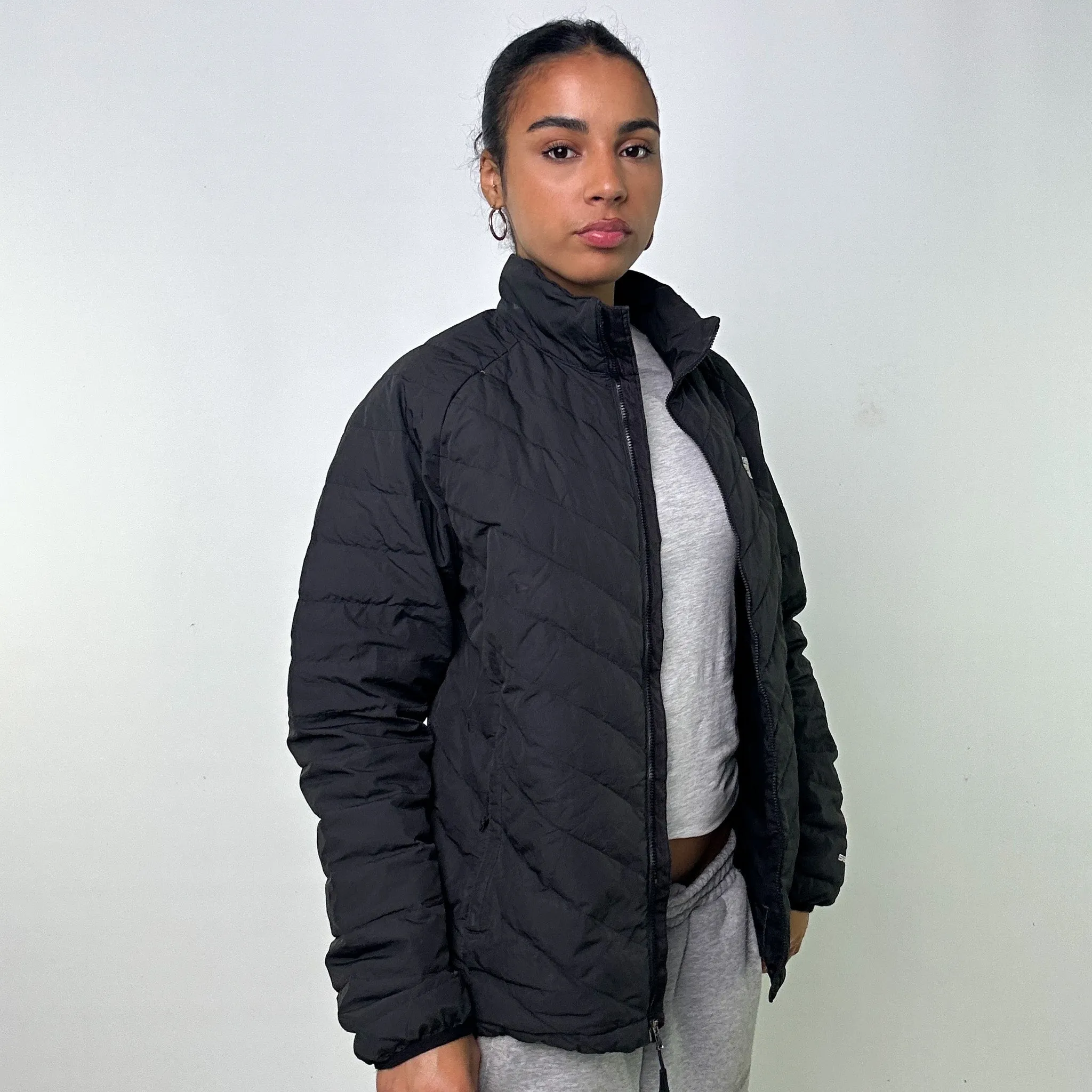 Black y2ks The North Face 550 Series Puffer Jacket Coat (XL)