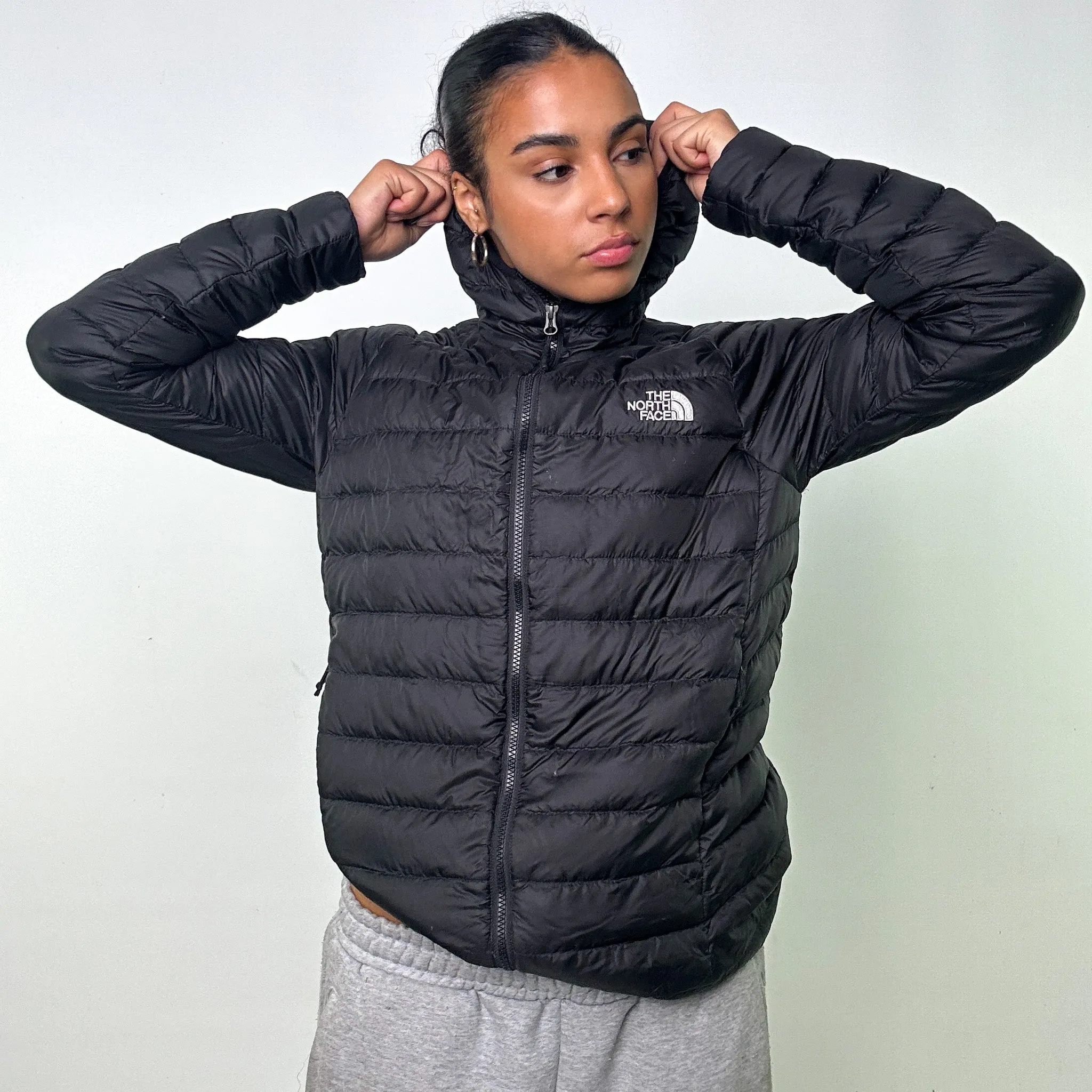 Black y2ks The North Face 600 Series Puffer Jacket Coat (S)