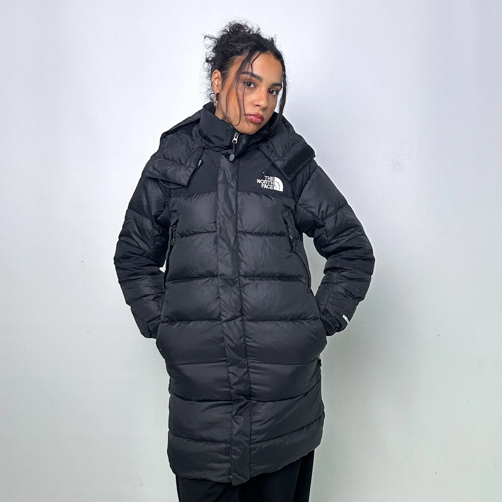 Black y2ks The North Face Puffer Jacket Coat (XS)