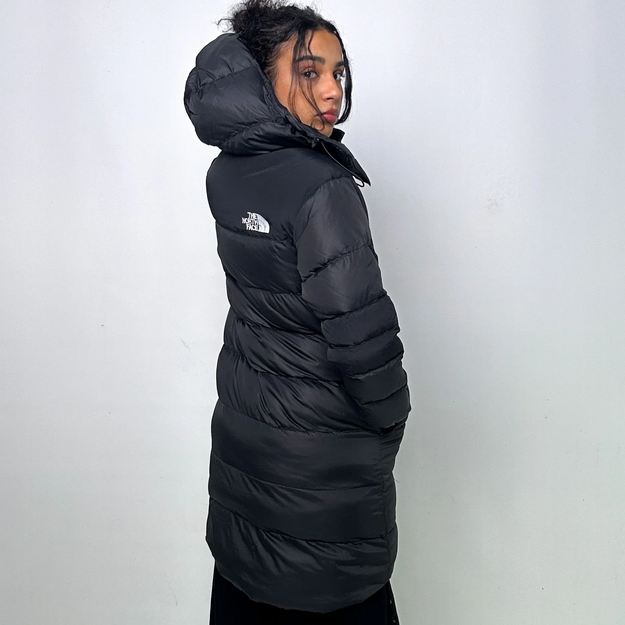 Black y2ks The North Face Puffer Jacket Coat (XS)