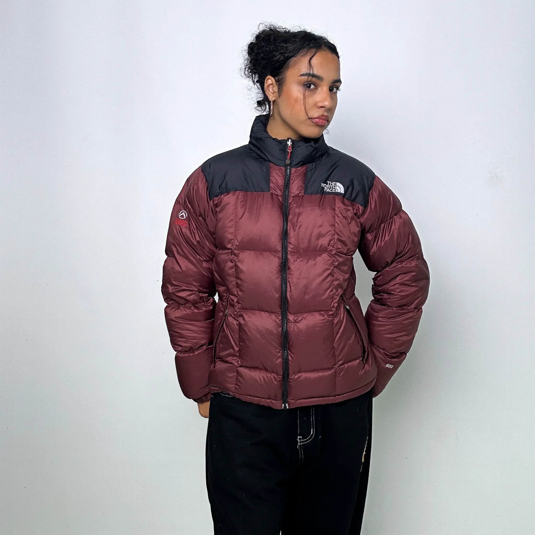 Brown y2ks The North Face 800 Summit Series Puffer Jacket Coat (L)