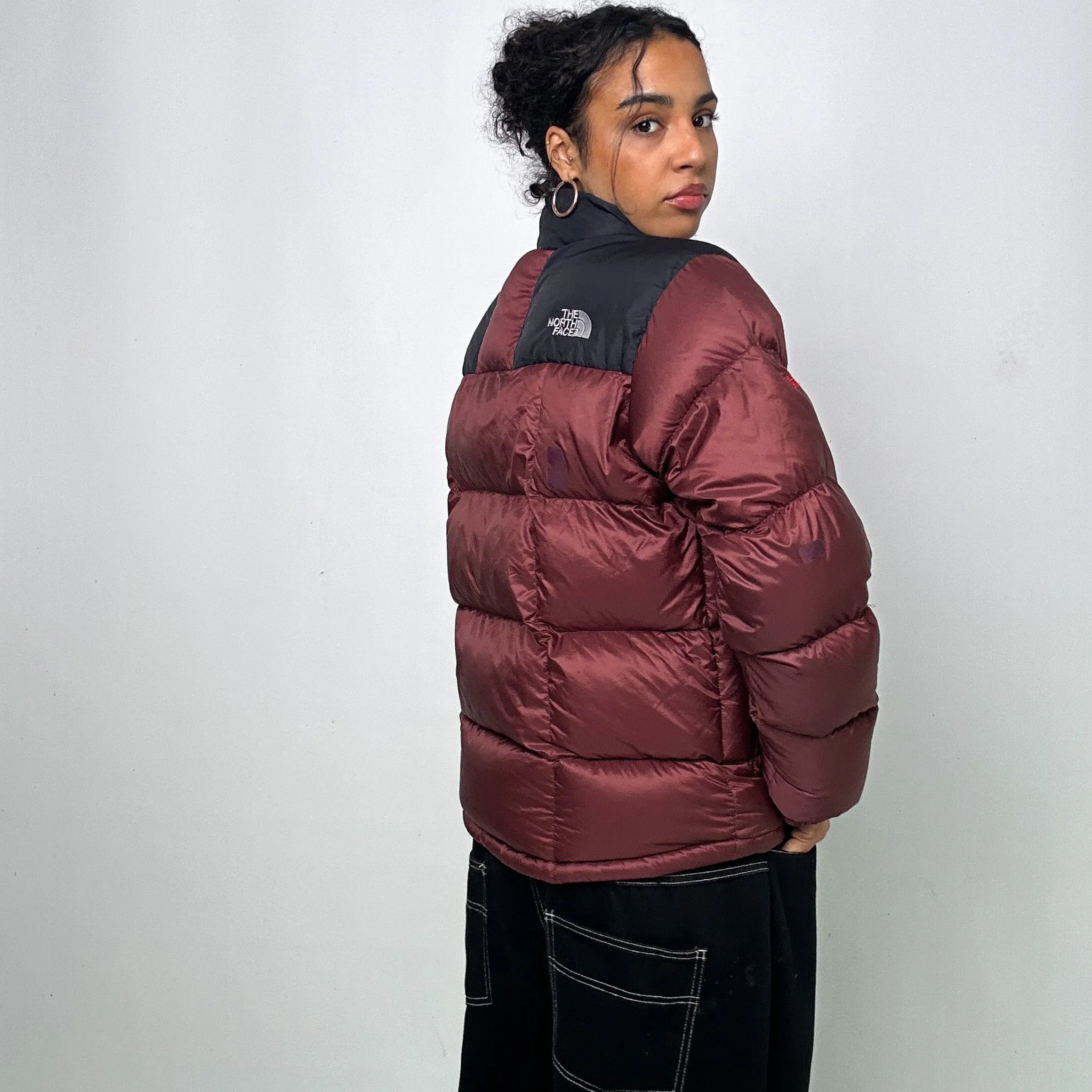 Brown y2ks The North Face 800 Summit Series Puffer Jacket Coat (L)