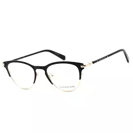 Calvin Klein Jeans CKJ20302 Eyeglasses SATIN BLACK / Clear demo lens