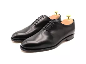 Capital Men's Calf Leather Wholecut Oxford Shoes - Black