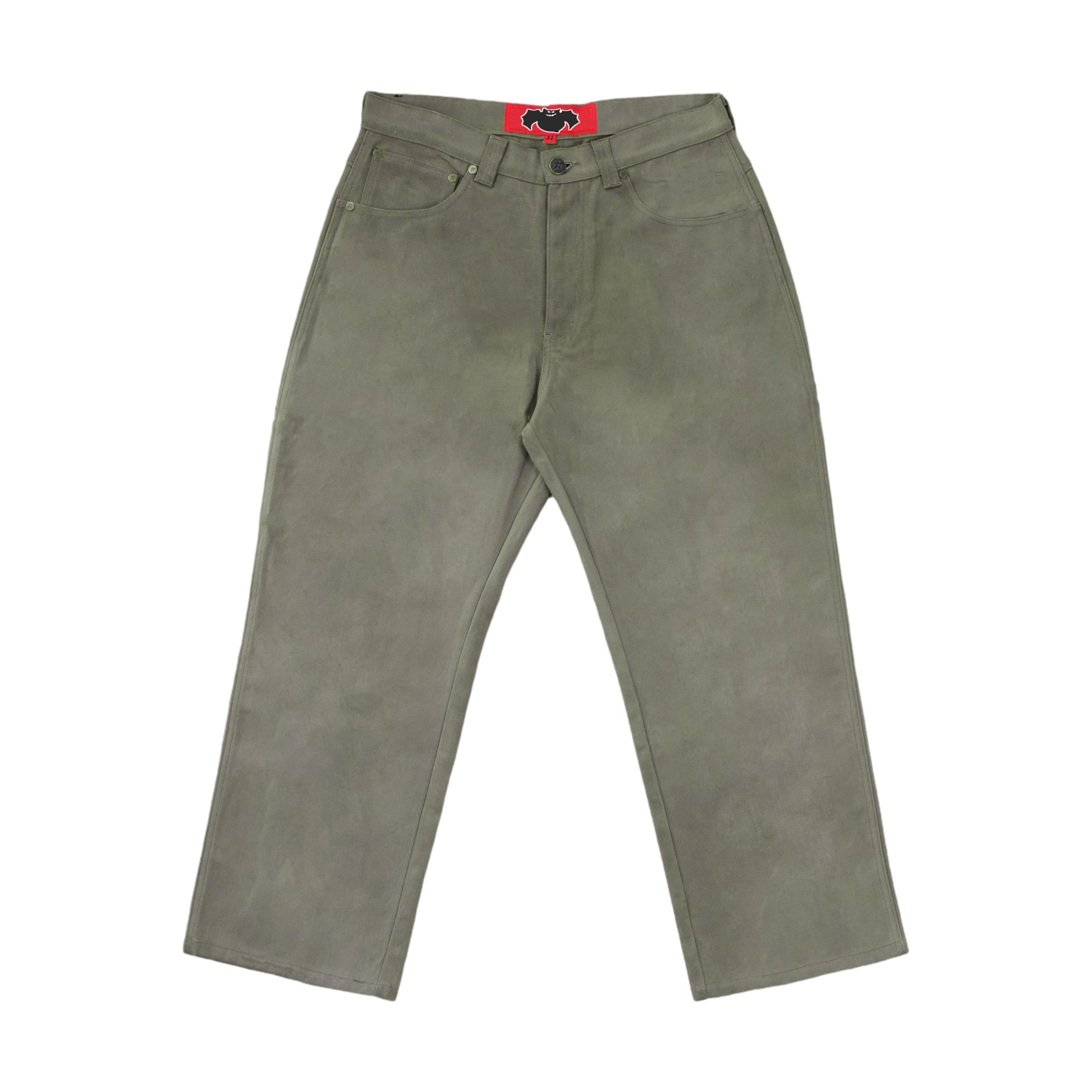 Carpet Embossed Work Jeans Sage