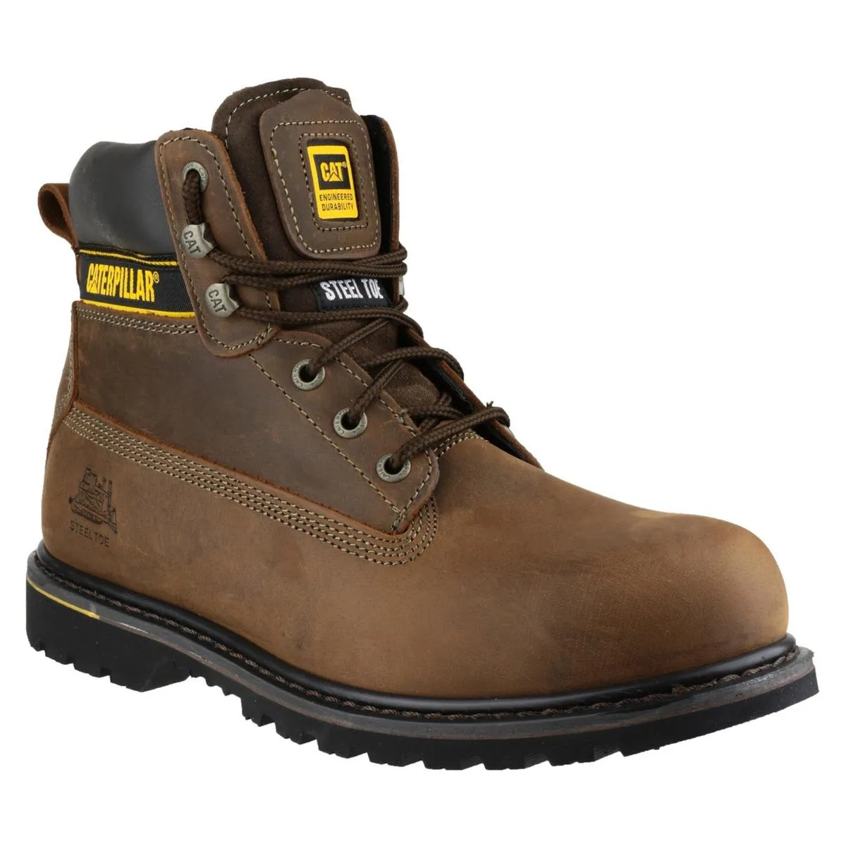 Caterpillar Holton Safety Boot Brown