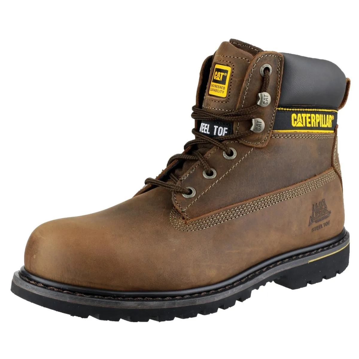 Caterpillar Holton Safety Boot Brown