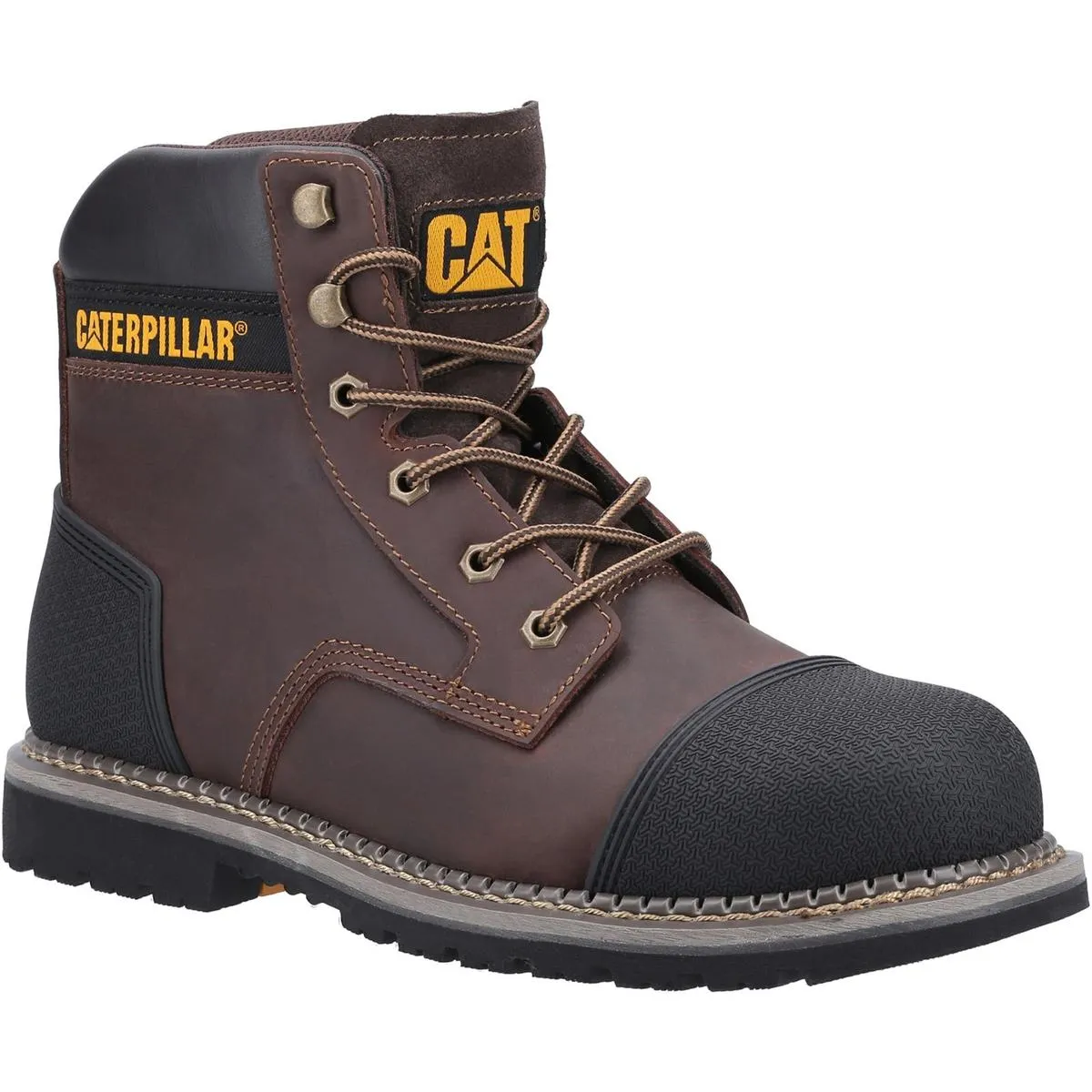 Caterpillar Powerplant S3 Safety Boot Brown