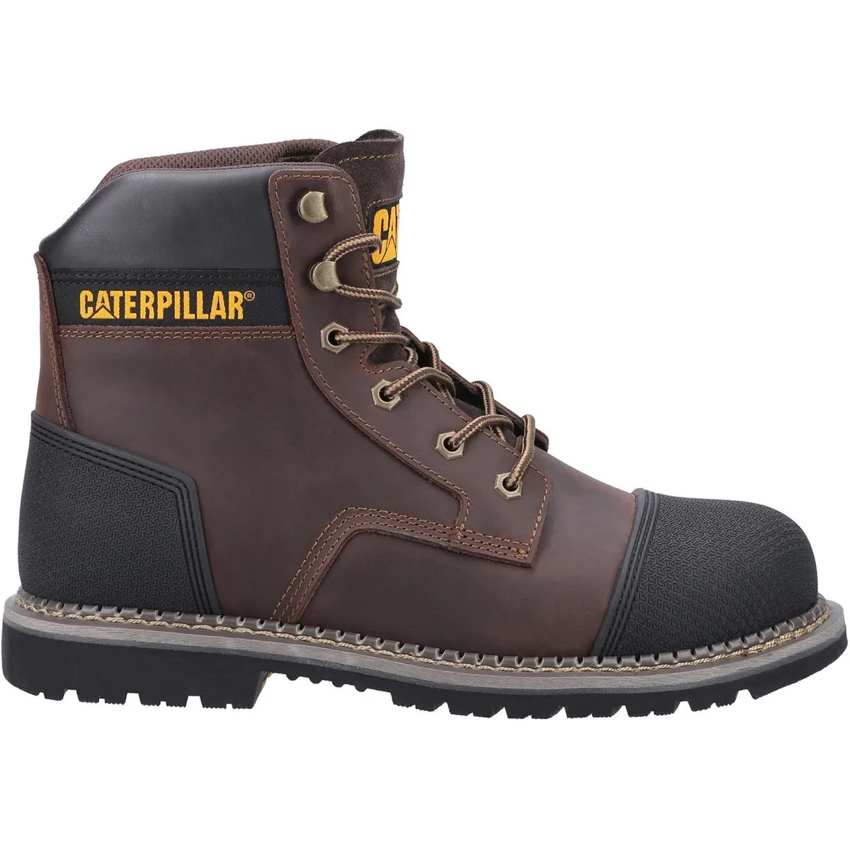 Caterpillar Powerplant S3 Safety Boot Brown