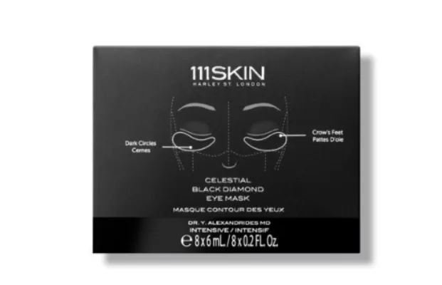 CELESTIAL BLACK DIAMOND EYE MASK