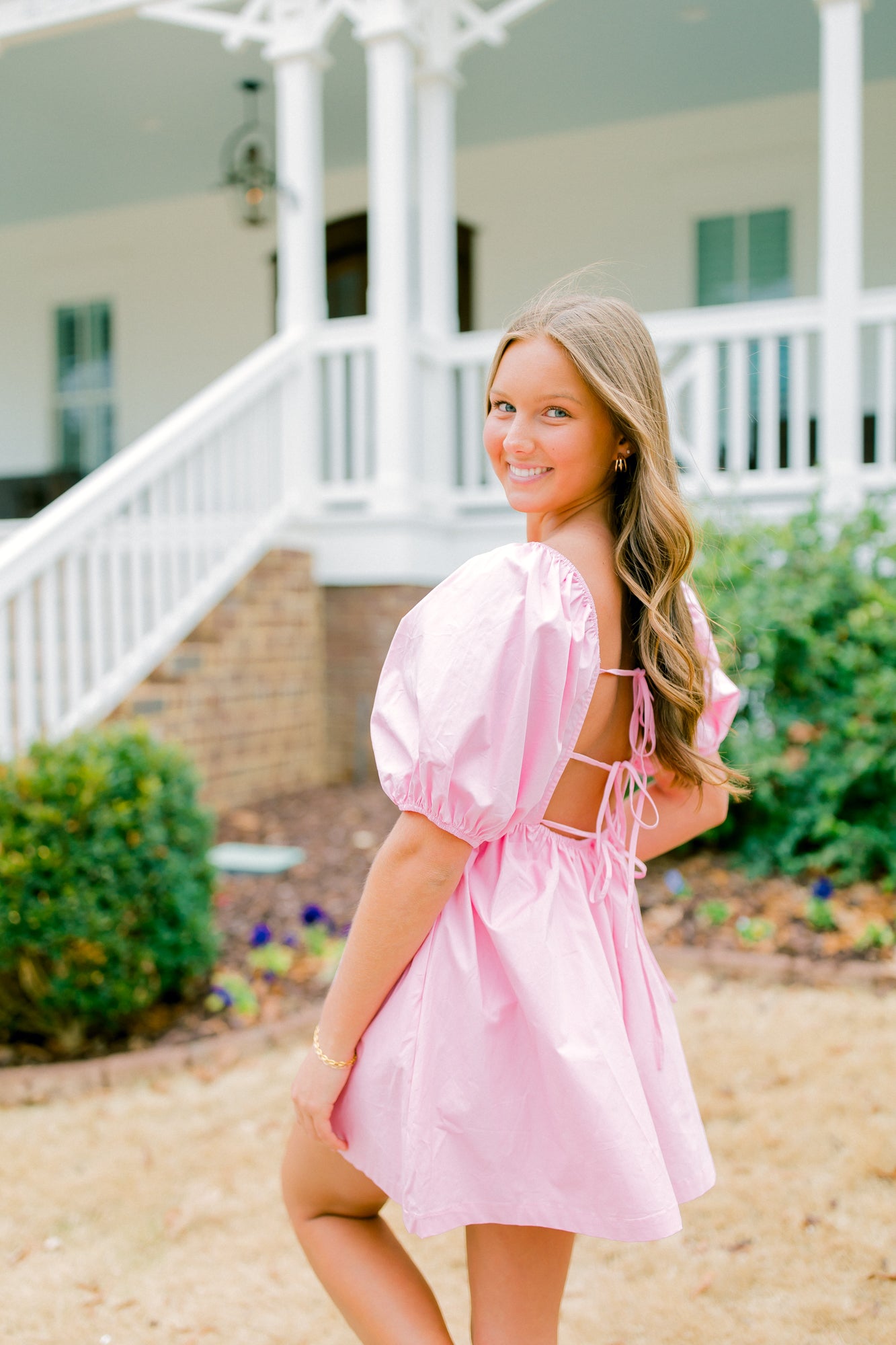 Charlotte Romper - Pink