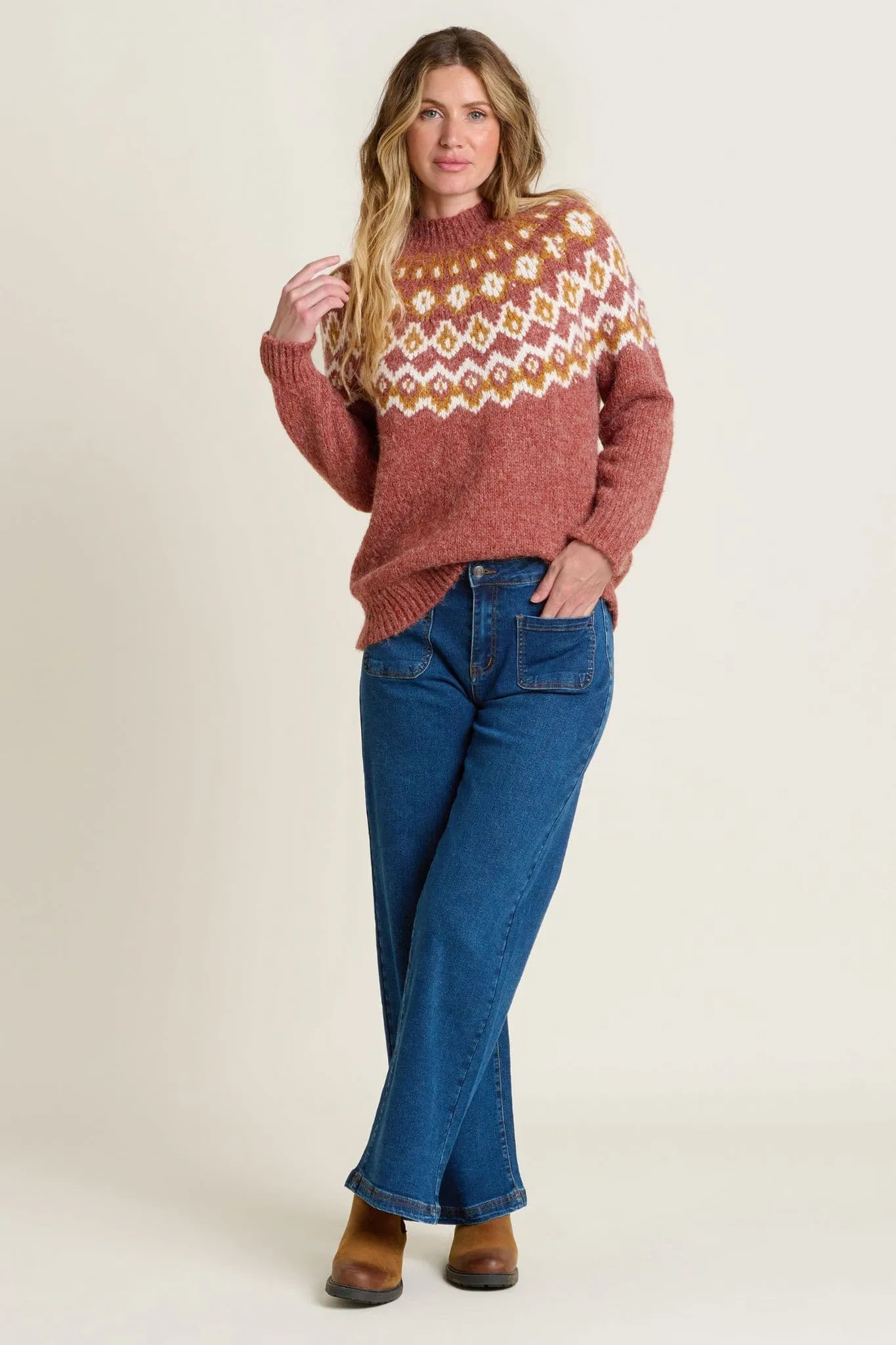 Chunky Knitted Fairisle Jumper