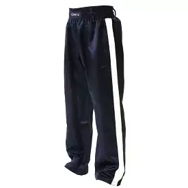 Cimac Kids Kickboxing Trousers Pants Satin White Stripe