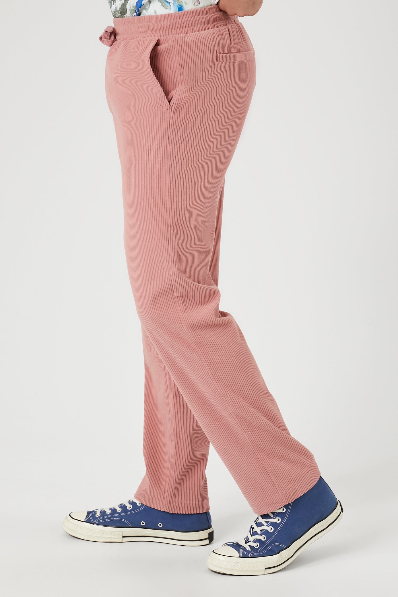 Corduroy Drawstring Pants