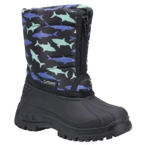 Cotswold Iceberg Zip Snow Boot Shark