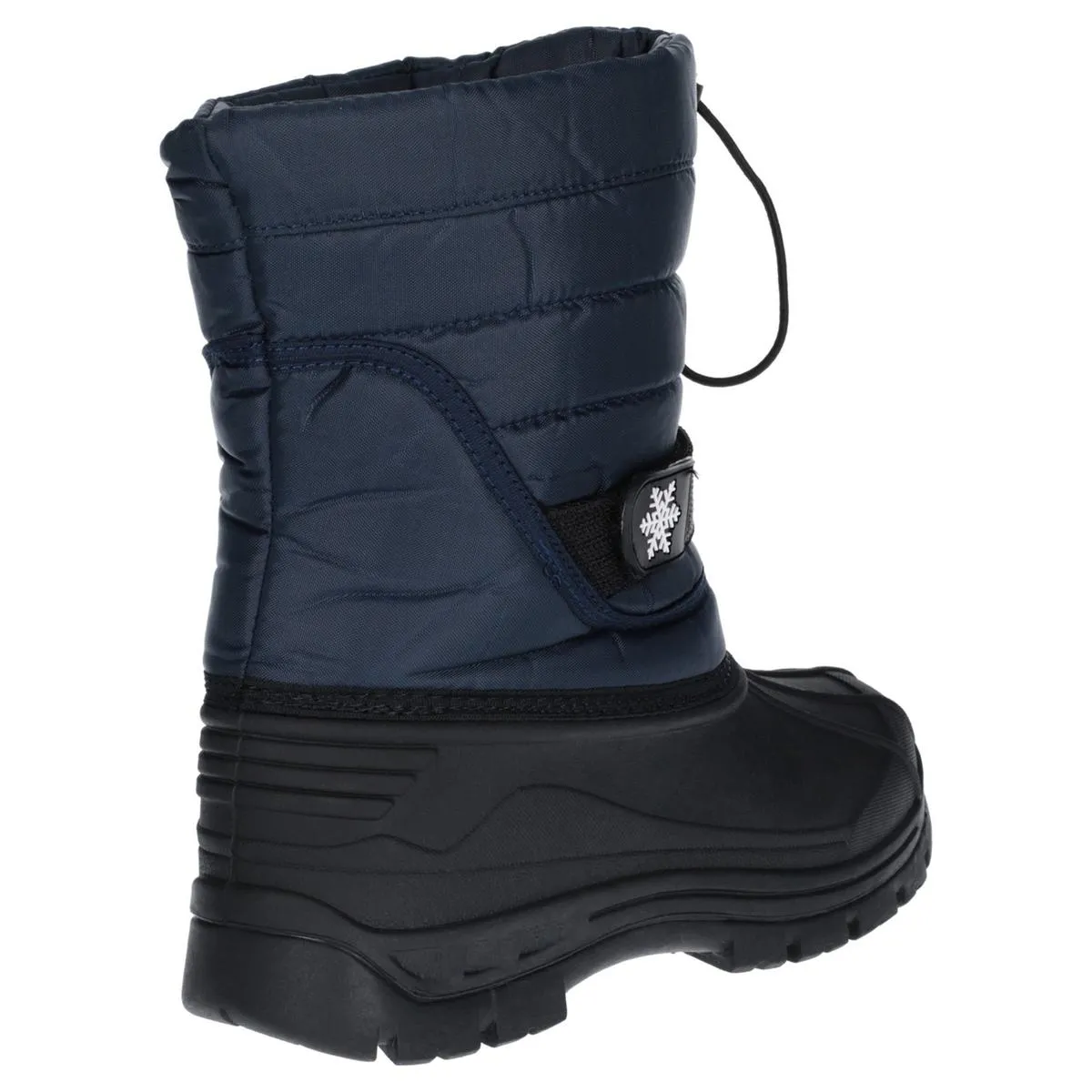 Cotswold Icicle Toggle Lace Snow Boot Navy