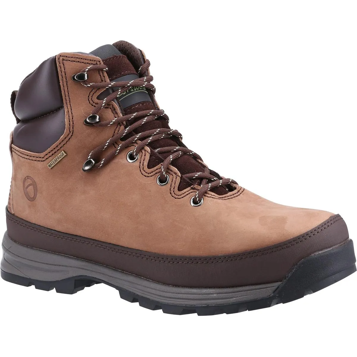 Cotswold Sudgrove Lace Up Boot Brown