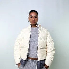 Cream y2ks NIKE Puffer Jacket Coat (M)