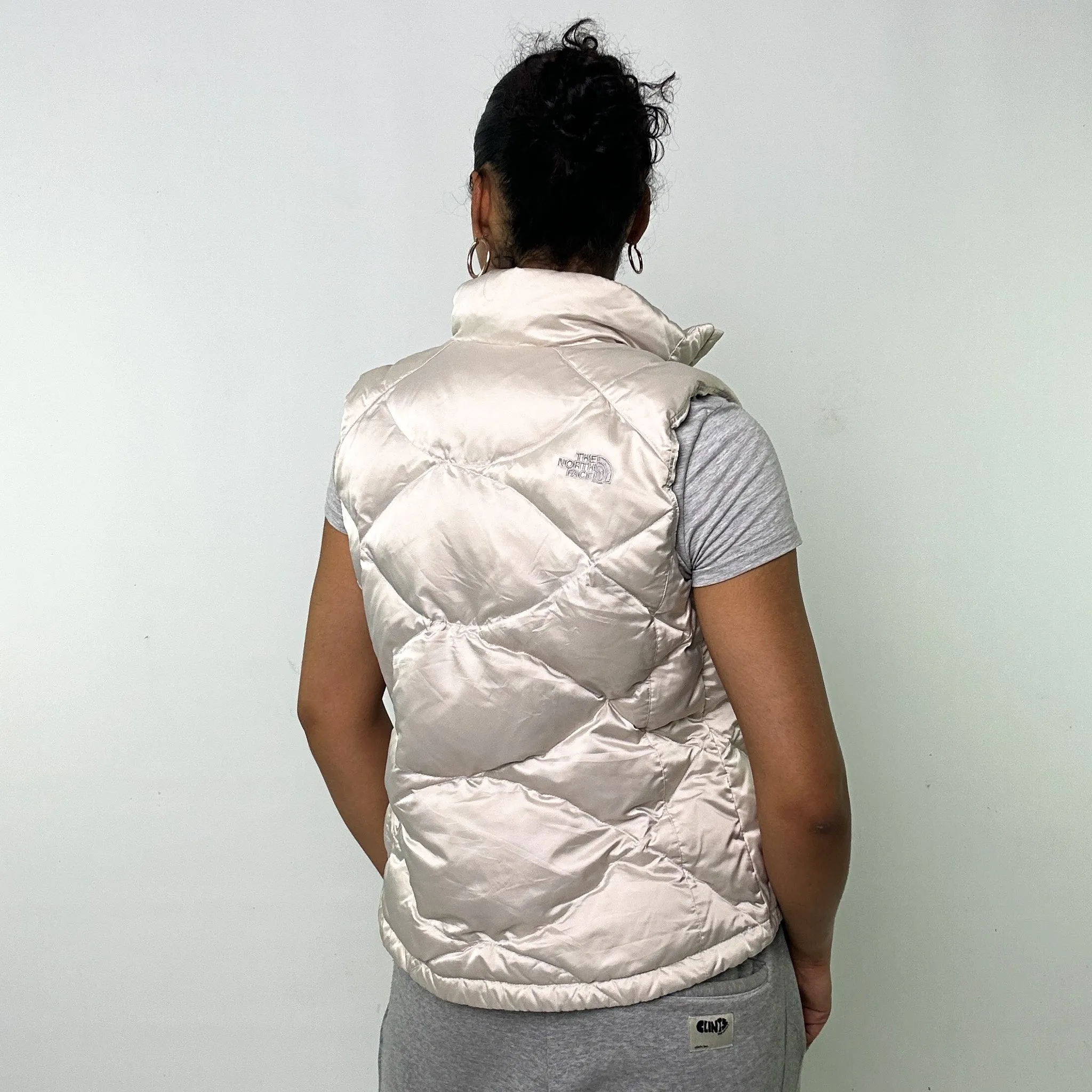 CREAM Y2KS THE NORTH FACE 550 SERIES PUFFER JACKET COAT GILET (