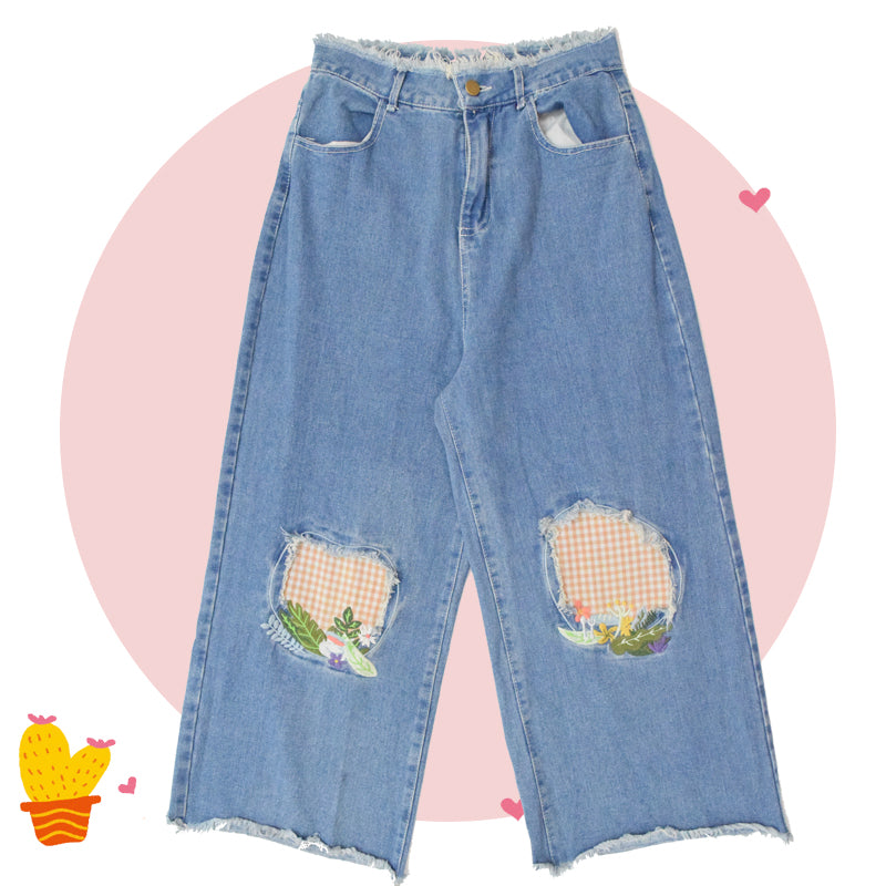 CUTE PICNIC JEANS BY63110